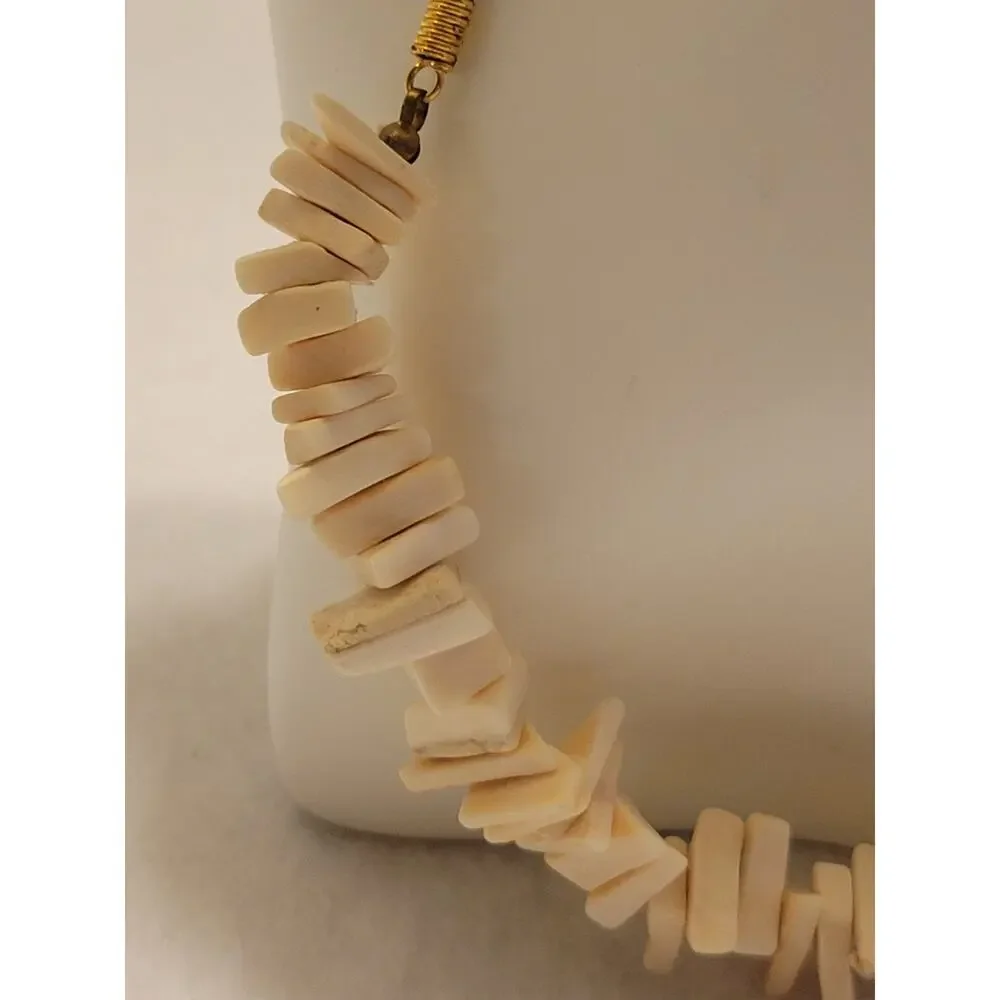 Necklace Handmade Bone Tribal‎ Statement Art Deco Designer Fashion Jewelry